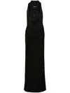 TOM FORD DRAPED SLEEVELESS GOWN