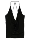 Tom Ford Thin Shoulder Strap Sling In Black