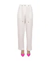 Tom Ford Elastic Jogging Pants In White