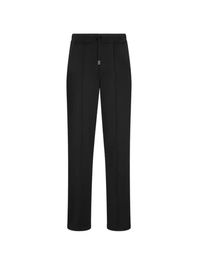 Tom Ford Drawstring Pintuck-detail Track Pants In Black