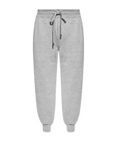 TOM FORD TOM FORD LOGO-PATCH DRAWSTRING TRACK PANTS