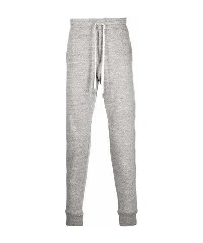 Tom Ford Drawstring Track Pants In Gray