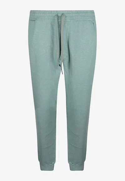 Tom Ford Drawstring Track Pants In Green