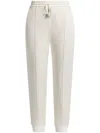 Tom Ford Drawstring Track Pants In White