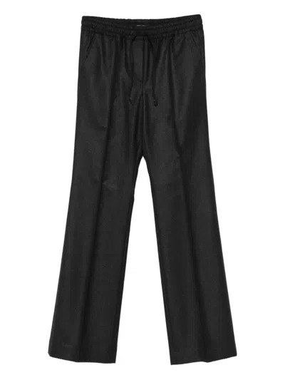 Tom Ford Drawstring Trousers In Gray