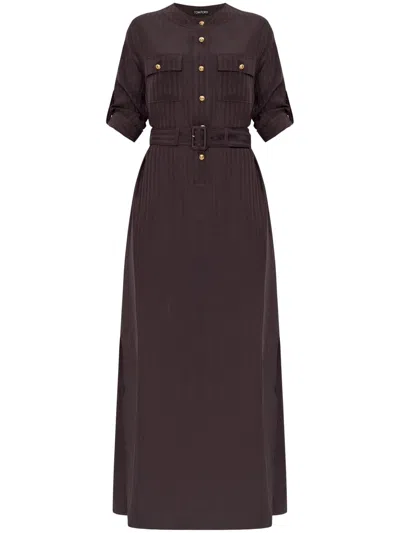 Tom Ford Long Dress In Multicolor