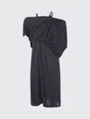 Tom Ford Draped One Shoulder Strap Cocktail Dress In Black