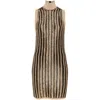 Tom Ford High-neck Ribbed Minidress