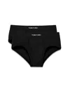 Tom Ford Dual Pack Comfort Fit Boxer Briefs In Black