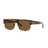 Tom Ford Dunning-02 Roviex Browline Men's Sunglasses Ft0907 48j 55