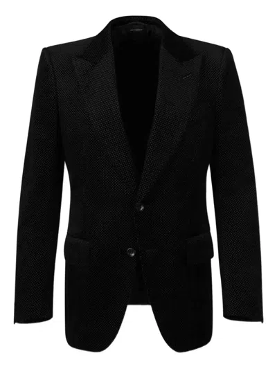 Tom Ford Dylan Blazer In Black