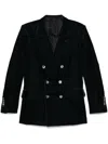Tom Ford Double Breasted Blazer In Blue