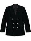 Tom Ford Double Breasted Blazer In Blue