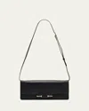 Tom Ford East-west Supple Grain Leather Shoulder Bag In Black