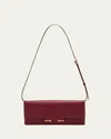 Tom Ford East-west Supple Grain Leather Shoulder Bag In Red