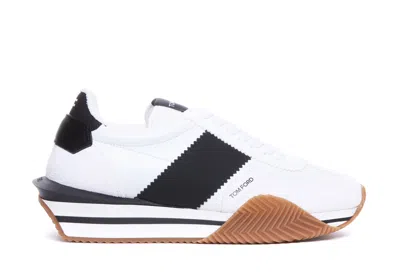 Tom Ford Ecofriendly James Sneakers In White ModeSens