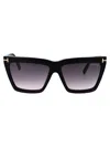 Tom Ford Eden Sunglasses In Black