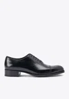 Tom Ford Edgar Leather Brogues In Black