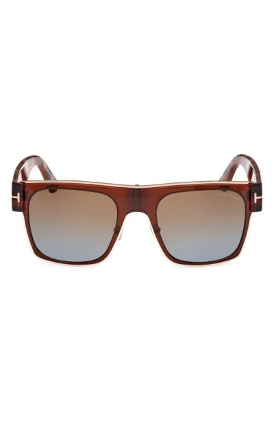 Tom Ford Edwin 54mm Square Sunglasses