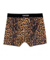 Tom Ford All-over Printed Boxers In Black