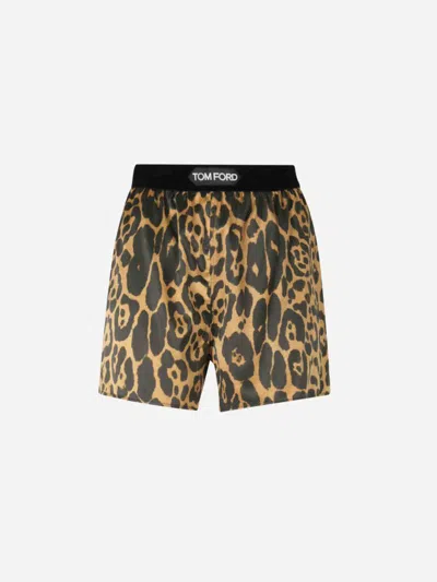 TOM FORD TOM FORD ELASTIC SILK SHORTS