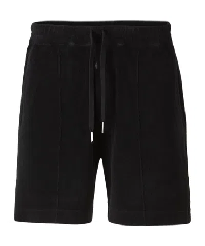 Tom Ford Elastic Waist Shorts In Black
