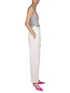 Tom Ford Elastic Wool Blend Jogging Pants In White
