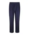 Tom Ford Elasticated Trousers In Blue
