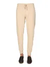 Tom Ford Elasticated-waist Drawstring Jogging Pants In Beige