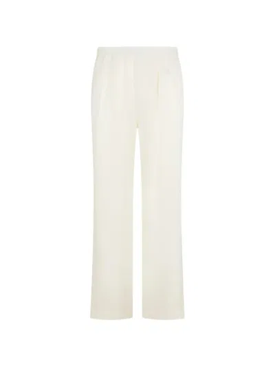 Tom Ford Elasticated Waist Trousers In White