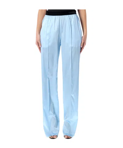 Tom Ford Solid Color Casual Pants In Blue