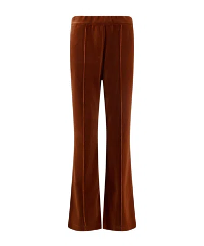 Tom Ford Elasticated Waistband Velvet Trousers In Multi