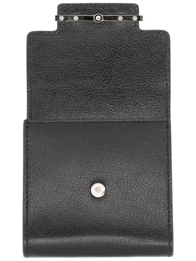 Tom Ford Elegant Mini Leather Wallet For Women In Black