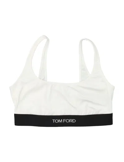 Tom Ford Elegant Top For The Modern Woman In White