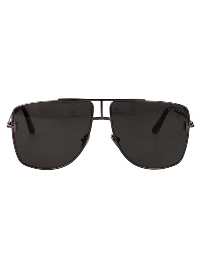 Tom Ford Eliott-02 Sunglasses In Black