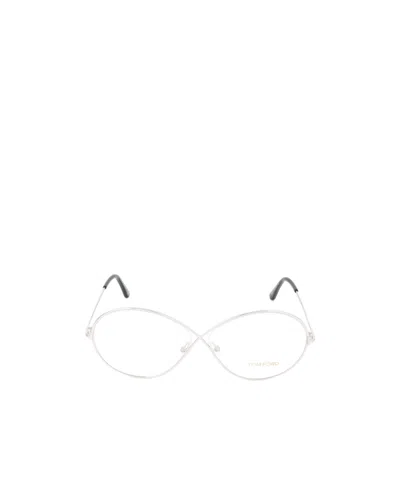 Tom Ford Elliptical Flat Mirror In White
