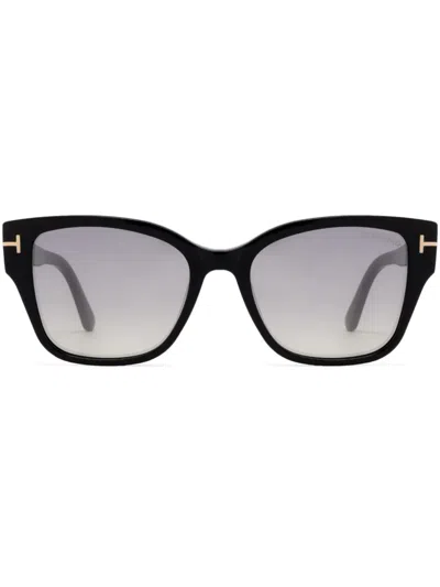 Tom Ford Elsa Sunglasses In Black