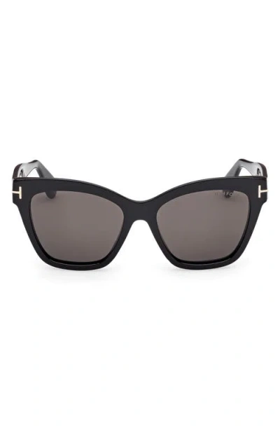 Tom Ford Elvira 55mm Butterfly Sunglasses