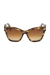 Tom Ford Elvira Sunglasses In Brown