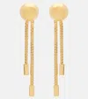 Tom Ford Embellished Clip-on Earrings In Gold