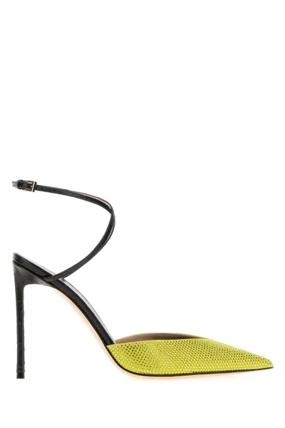 Tom Ford Embellished Leather Pumps With 11.5 Cm Heel In Multicoloured