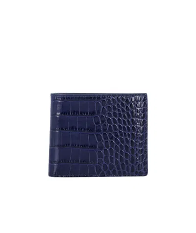 TOM FORD TOM FORD EMBOSSED BIFOLD WALLET