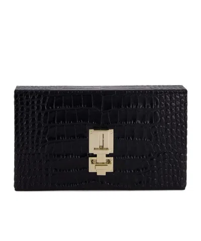 Tom Ford Embossed Box Pouch In Black