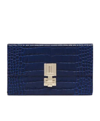 Tom Ford Embossed Box Pouch In Brown