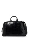 TOM FORD EMBOSSED CROCODILE LEATHER BUCKLEY D