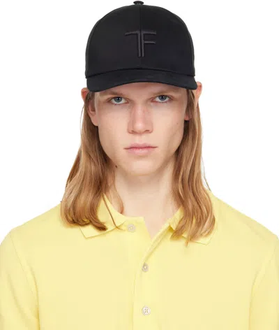 TOM FORD EMBROIDERED BASEBALL CAP
