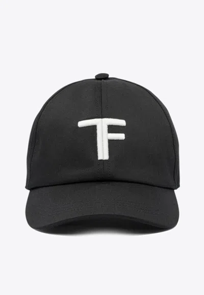 TOM FORD EMBROIDERED TF BASEBALL CAP