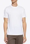 Tom Ford Basic Crewneck T-shirt In White