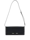 Tom Ford Black Leather Crossbody Bag In Black