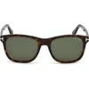 Tom Ford Eric 55mm Sunglasses In Orange